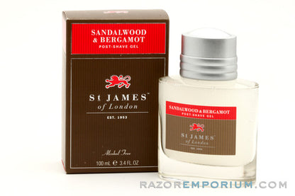 St. James of London | Sandalwood & Bergamot Post Shave Gel