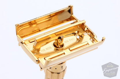 Gillette 1960 Executive Fatboy | 24K Gold Revamp