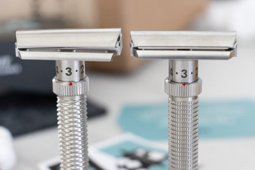 Rex Supply Co. | Konsul Slant Adjustable Stainless Steel Double Edge Razor