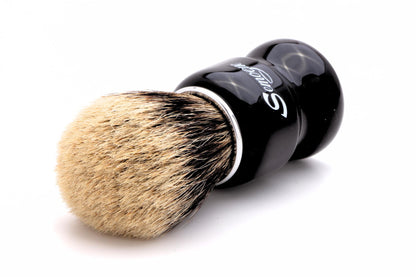 Semogue | Torga-C5 Finest Badger Shaving Brush (Jet Black)