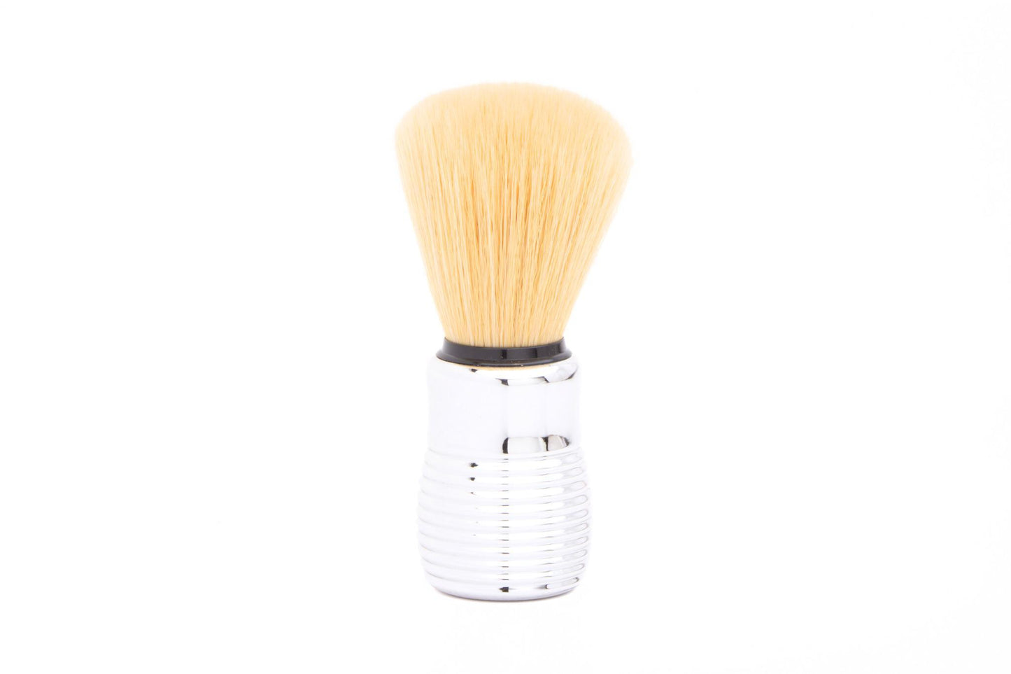 Omega S10081 Chrome S-Brush Pro Synthetic Shaving Brush