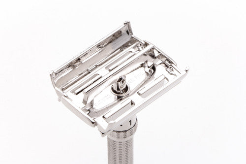 1962 H1 Gillette Slim Adjustable Double Edge Safety Razor  | Rhodium Revamp