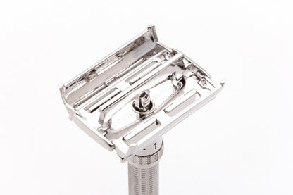 1962 H4 Gillette Slim Adjustable Double Edge Safety Razor  | Rhodium Revamp