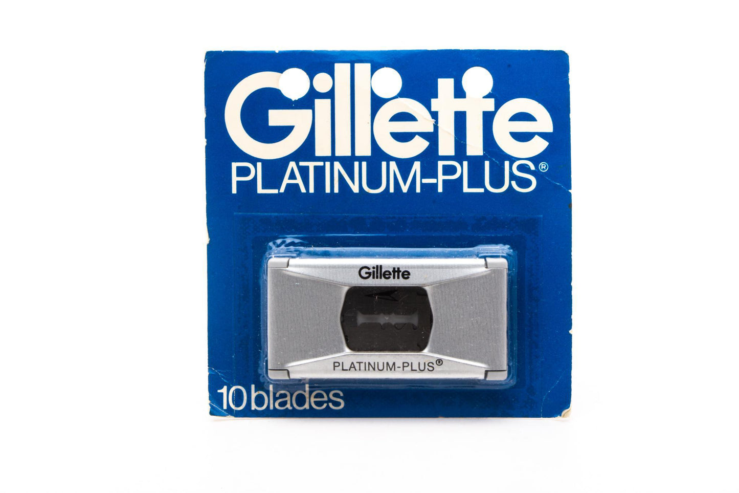 Gillette Platinum Plus Double Edge (10) - New Old Stock (NOS) Razor Blades