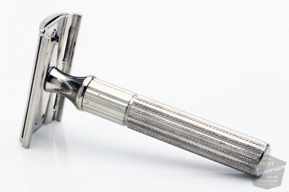 Gillette 1940s Fat Handle Tech DE Safety Razor