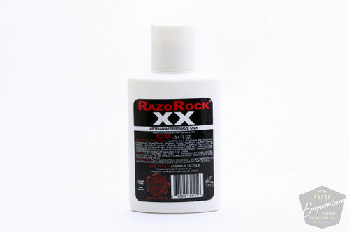 RazoRock XX PARABEN FREE Artisan Aftershave Milk - ALCOHOL FREE