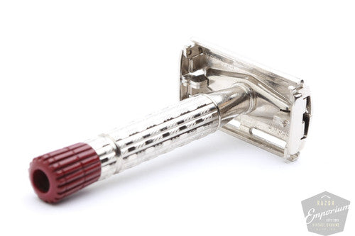 Gillette 1956 Red Tip Super Speed * Rhodium Revamp