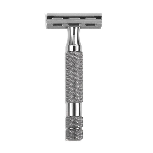 Rockwell 2C Gun Metal Adjustable Double Edge Safety Razor – Razor Emporium