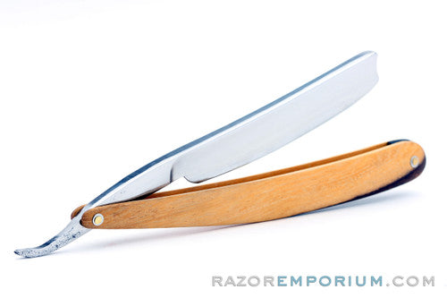 13/16" James Johnson Dulce Straight Razor w/ Ironwood Scales | England