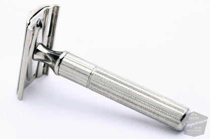 Gillette 1940's Fat Handle Tech D.E. Safety Razor