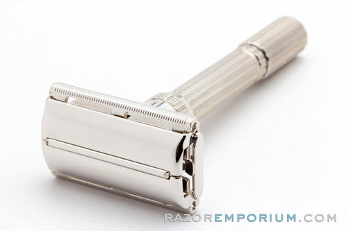 1963 Gillette I1 Slim Adjustable Safety DE Razor Rhodium Revamp