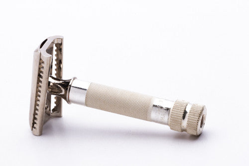 1940's Pomco Diagonal Slant & Straight Double Edge Safety Razor – Razor ...