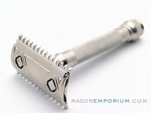 1930's Gillette Goodwill Double Edge Safety Razor | Factory Nickel Revamp